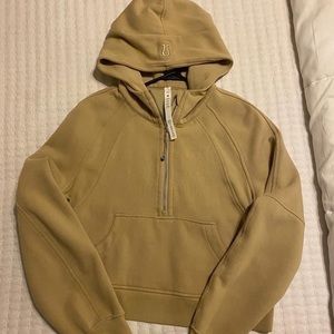 Lululemon oversized half zip scuba hoodie
